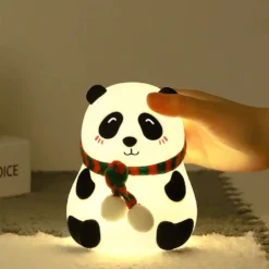 Đèn Ngủ Dễ Thương Hình Gấu Trúc - Có Thể Điều Chỉnh Màu Sắc Ánh Sáng