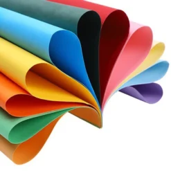 Set 50 Giấy Màu Thủ Công A4 Mềm 80 GSM - Mix Đủ 10 Màu