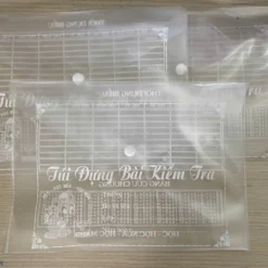 [Combo 10 - 5 - 3 - 2 ]Túi Đựng Bài Kiểm Tra  A5 - Tiện Dụng