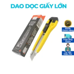 Dao rọc giấy trổ lớn SDI 0423 - Dao rọc giấy văn phòng SDI 0423, SDI 0404