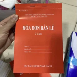 Hóa Đơn Bán  Lẻ A5 2 Liên Dày Đẹp