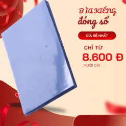 Bìa Kiếng A4 Đóng Sổ Loại Dày Dặn 1.5 Zem Và 1.2 Zem