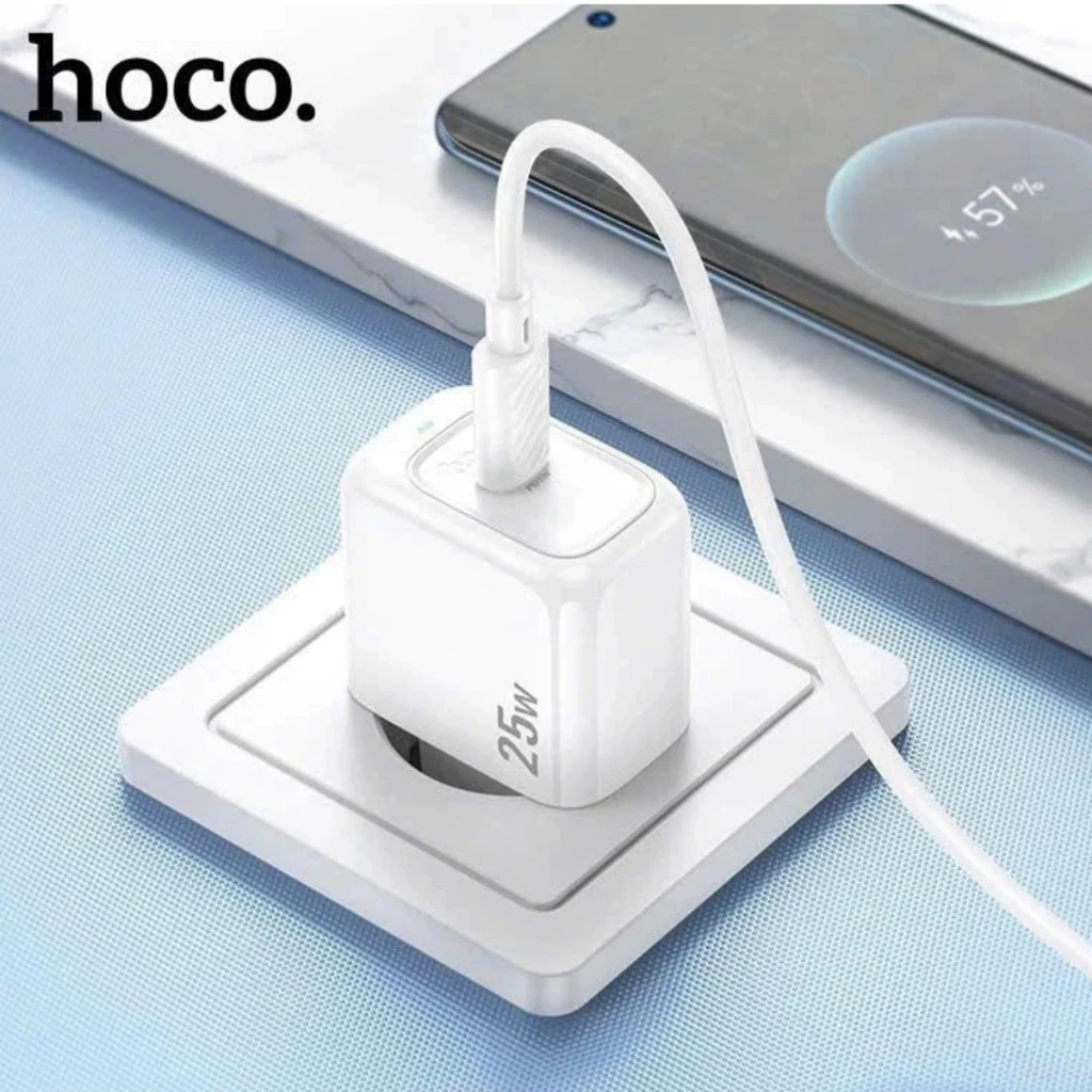 Bộ sạc nhanh hoco CS53A 25W Type c to Type c. - Ảnh 4