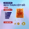 Dây Thun Cột Đồ 100 Gram 3 Size Nhỏ Trung Đại