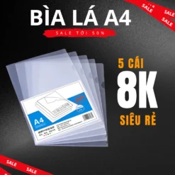 [Combo 50 -25 -20 -15 - 10 ] Bìa Lá A4 Hở Góc - Đựng Tài Liệu Cực Kỳ Gọn Gàng
