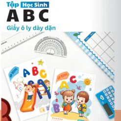 [NHIỀU HỌA TIẾT] 5 Tập Vở Viết Học Sinh Ô Ly Chất Lượng Cao - 4 Ô  Ly - 96 Trang - Nhiều Họa Tiết