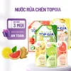 [Hỏa Tốc - Giao Ngay] Nước Rửa Chén Bát Topgia 3 Hương Tự Nhiên – Chanh, Bưởi Hồng, Gừng