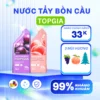 Nước Tẩy Rửa Bồn Cầu Topgia - 500 Ml - Hương Nho - Đào - Gỗ Thông